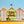 Load image into Gallery viewer, Wooden beach hut painting kit - blue, silver and white