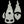 Load image into Gallery viewer, A FESTIVE GONK/GNOME ACRYLIC SEWING CRAFT TEMPLATE from 4"