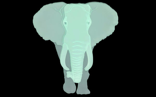 AN ELEPHANT SEWING/CRAFT TEMPLATE FROM 4"