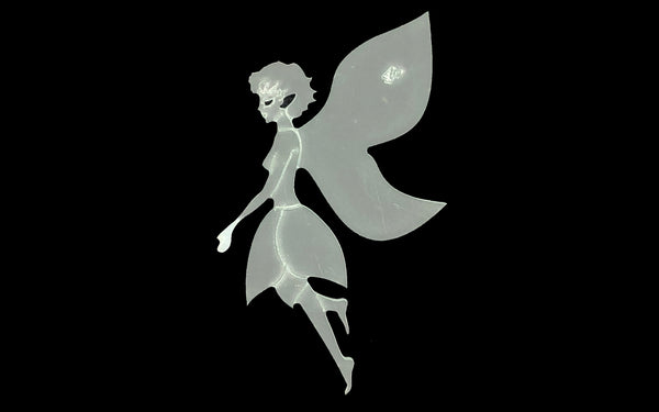 A FAIRY ACRYLIC SEWING/CRAFT TEMPLATE from 3"
