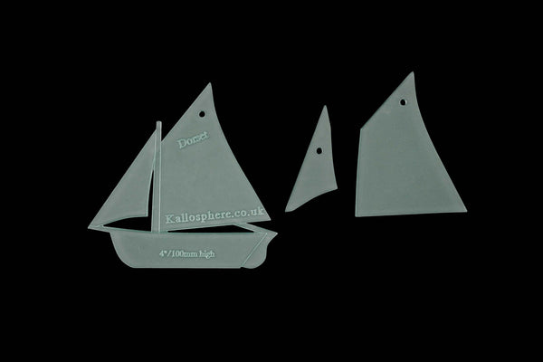 TRADITIONAL BOAT SEWING CRAFT TEMPLATES