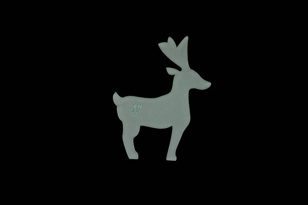 AN ELEGANT DEER ACRYLIC SEWING/CRAFT TEMPLATE