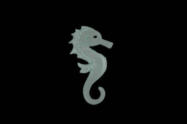 A SEAHORSE  ACRYLIC SEWING/CRAFT TEMPLATE
