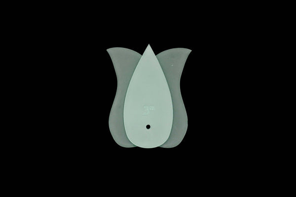 A TULIP  ACRYLIC SEWING/CRAFT TEMPLATE