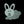 Load image into Gallery viewer, A CUTE BUNNY RABBIT ACRYLIC SEWING/CRAFT TEMPLATE from 3"