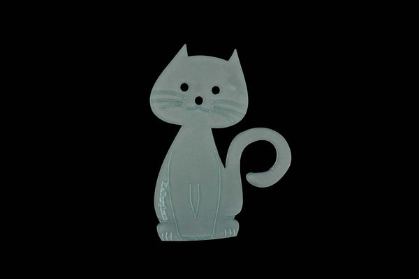 A CUTE ACRYLIC CAT SEWING/CRAFT TEMPLATE from 3"