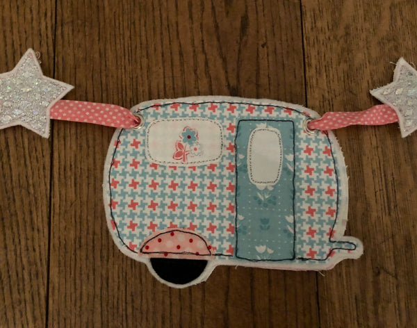 ACRYLIC CARAVAN SEWING CRAFT TEMPLATE