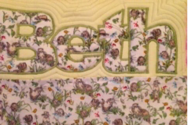 5" LOWER CASE ACRYLIC LETTER SEWING CRAFT TEMPLATES