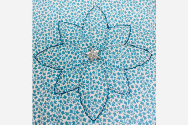 A SET OF 6 LEAF PETAL ACRYLIC CRAFT SEWING TEMPLATES