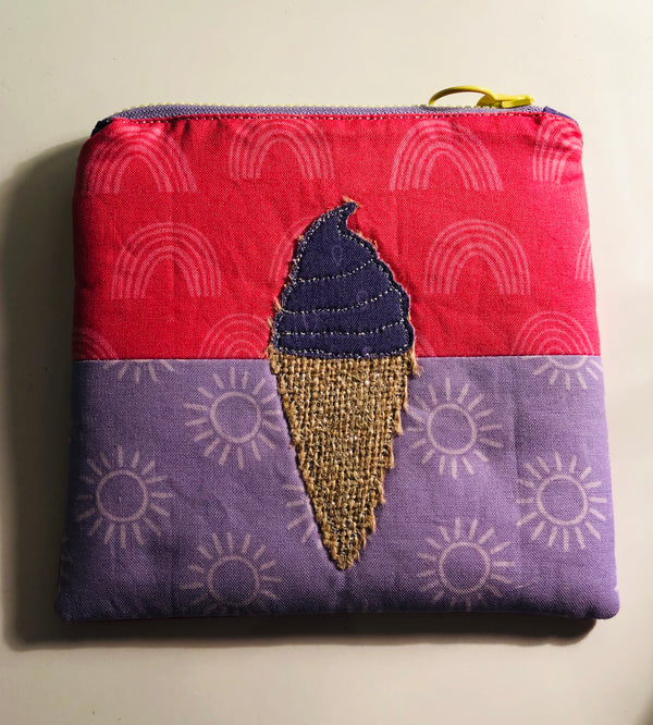 AN ICE CREAM ACRYLIC SEWING/CRAFT TEMPLATE
