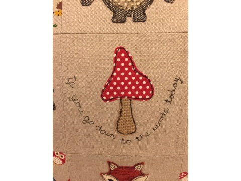 ACRYLIC TOADSTOOL CRAFT TEMPLATE