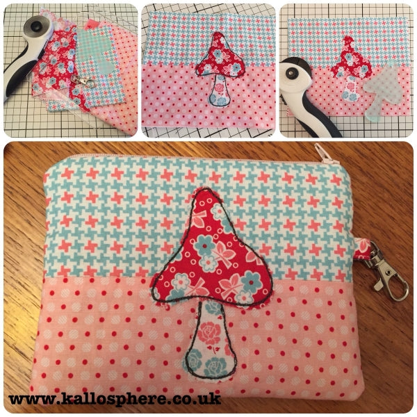 ACRYLIC TOADSTOOL CRAFT TEMPLATE