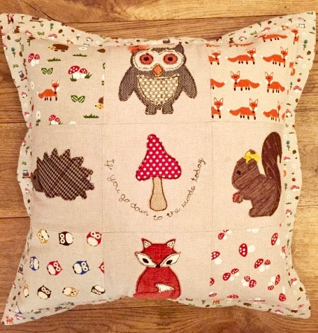 A SET OF FOUR ACRYLIC WOODLAND ANIMAL TEMPLATES