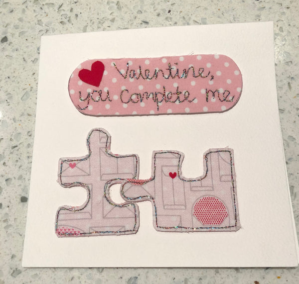 FOUR FUN JIGSAW/PUZZLE SEWING CRAFT TEMPLATES