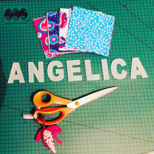 INDIVIDUAL APPLIQUÉ LETTERS AND NUMBERS SEWING/CRAFT TEMPLATES