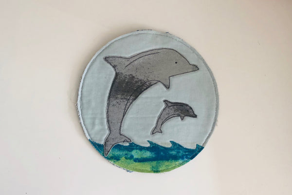 A DOLPHIN ACRYLIC SEWING/CRAFT TEMPLATE from 6cm