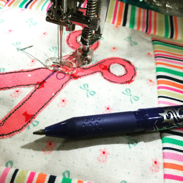 A GORGEOUS PAIR OF ACRYLIC SCISSORS SEWING/CRAFT TEMPLATE from 2.5"