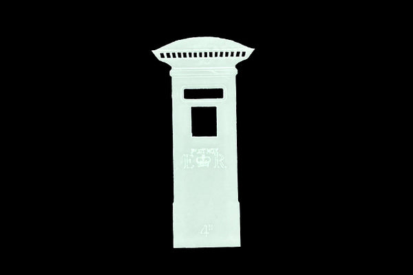 A FUN POST BOX ACRYLIC CRAFT SEWING TEMPLATE - from 4"