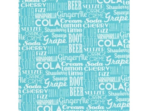MICHAEL MILLER FABRIC - SODALICIOUS - GLASS
