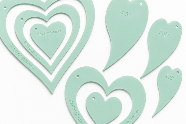 Heart Acrylic Templates
