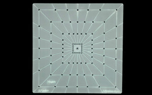 Circle or square mandala template for stitching and  crafting | Kallosphere