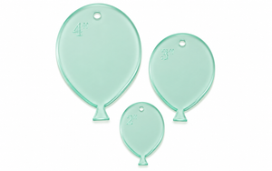 A SET OF BALLOON SEWING/CRAFT TEMPLATES
