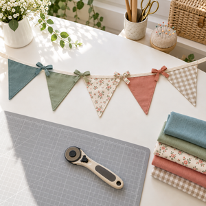 Beginners bunting workshop - 15th October 26 @ Broadstone Business Center