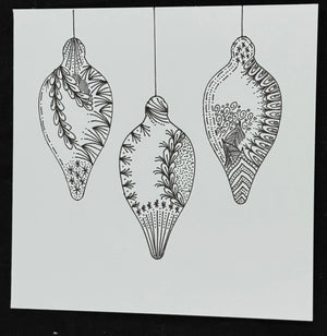 WHIMSY LINES EXPANSION BAUBLE ACRYLIC CRAFT TEMPLATE