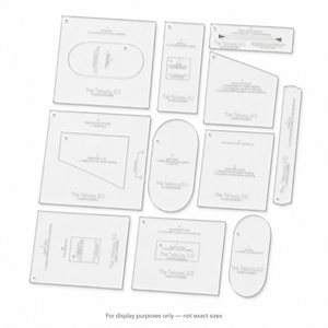 Teloujay 2.0 bag by Country Cow Designs acrylic templates only