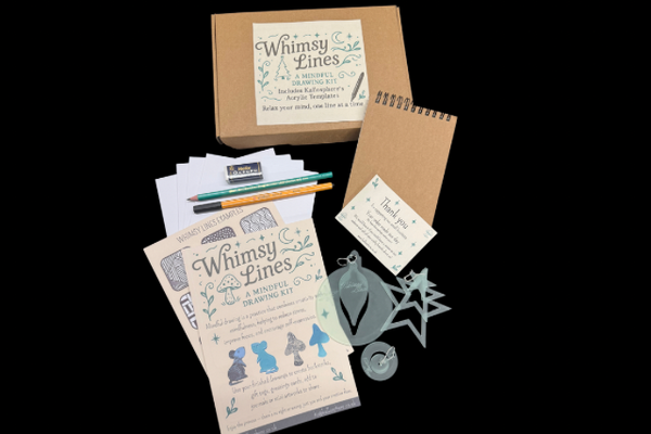 Whimsy Lines - Christmas Mindful drawing kit