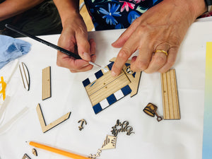 Wooden beach hut workshop, Broadstone, 10-12.30pm 20/06/26