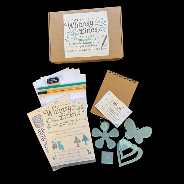 Whimsy Lines - Spring Mindful drawing kit
