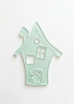 Whimsy House Acrylic Template for sewing, quilting & crafting | Kallosphere