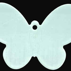 Kallosphere Butterfly,  acrylic template for appliqué and other craft projects, precise laser cut edges