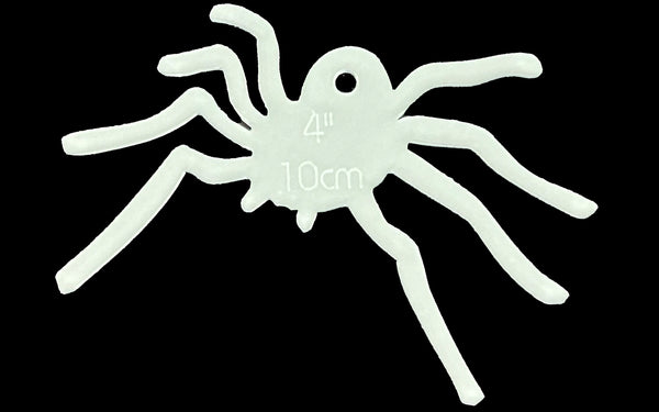 AN ACRYLIC SPIDER SEWING/CRAFT TEMPLATE from 3”
