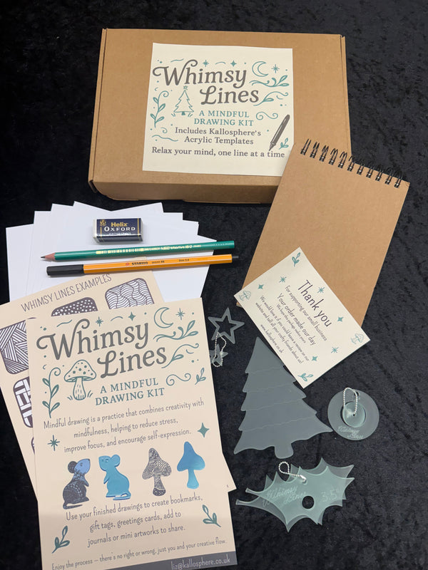 Whimsy Lines - Mindful drawing kit