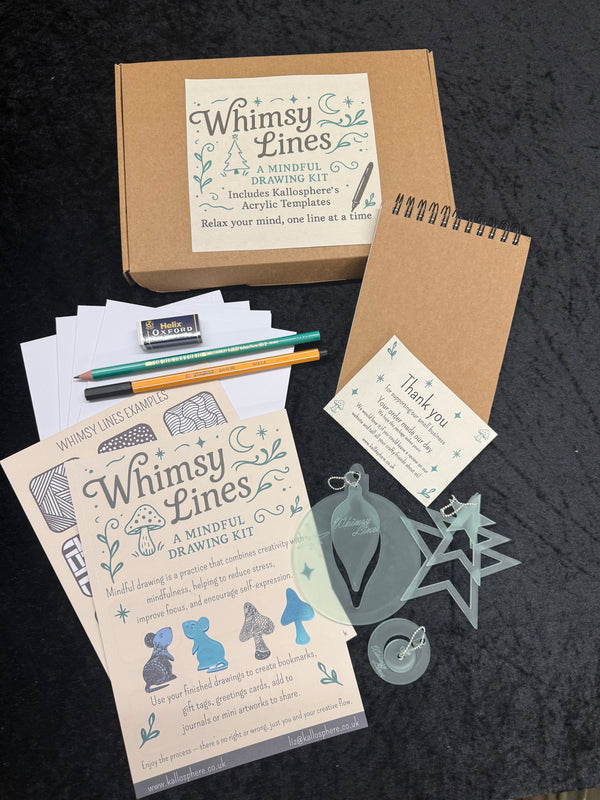 Whimsy Lines - Mindful drawing kit