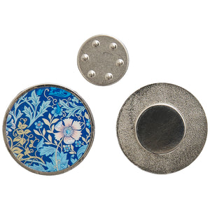 Needle minder components on a white background 