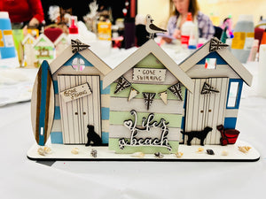 Wooden beach hut workshop, Broadstone, 10-12.30pm 20/06/26