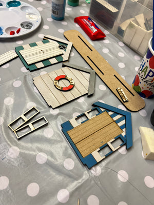 Wooden beach hut workshop, Broadstone, 10-12.30pm 20/06/26