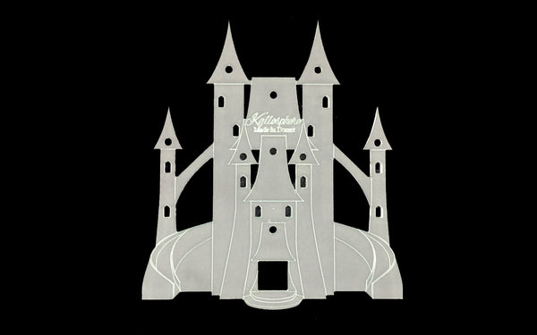 A FAIRY CASTLE ACRYLIC SEWING/CRAFT TEMPLATES