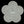 A SET OF ACRYLIC FLOWER SEWING CRAFT TEMPLATES - five petals