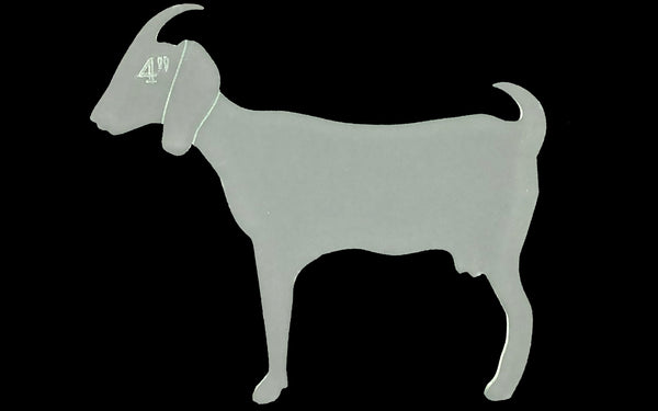 A NUBIAN GOAT SEWING/CRAFT TEMPLATE FROM 3"