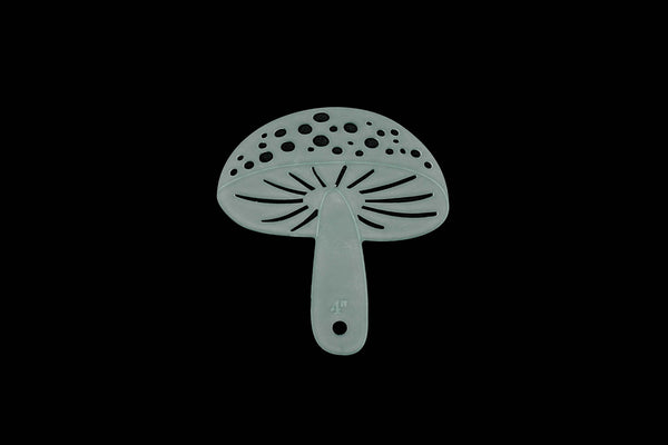 A FOREST TOADSTOOL ACRYLIC SEWING/CRAFT TEMPLATE from 3"