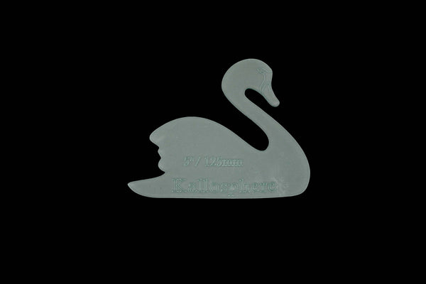 AN ELEGANT SWAN ACRYLIC SEWING CRAFT TEMPLATE