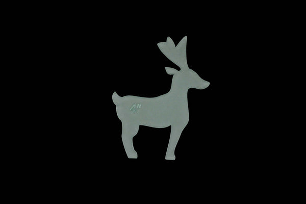 A DELIGHTFUL REINDEER SEWING/CRAFT TEMPLATE from 6cm