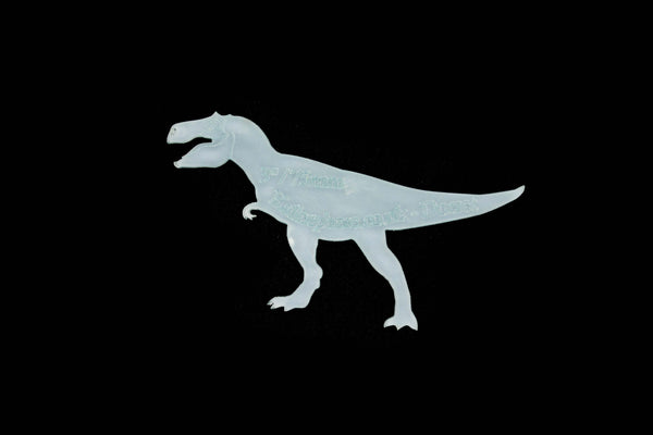 A TYRANNOSAURUS REX ACRYLIC SEWING/CRAFT TEMPLATE