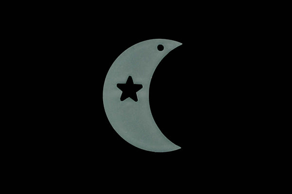 A MOON AND STAR  ACRYLIC SEWING/CRAFT TEMPLATE