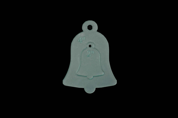 A CHRISTMAS BELL ACRYLIC SEWING CRAFT TEMPLATE