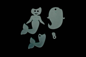 A MERMAID ACRYLIC SEWING/CRAFT TEMPLATE